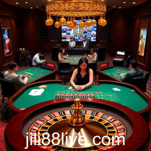 Exploring the Thrills of Live Casino Gaming with jili88